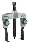 KUKKO 20-30xS 2-armiger Universal-Abzieher mit schmalen, schnellverstellbaren Abzugshaken, bis 350 mm Spannweite, 200 mm Spanntiefe