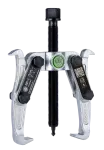 KUKKO 201-1 2-armiger Abzieher 150 x 85 mm mit pendelnden und umkehrbaren Abzugshaken